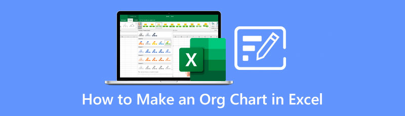 Organigram maken in Excel