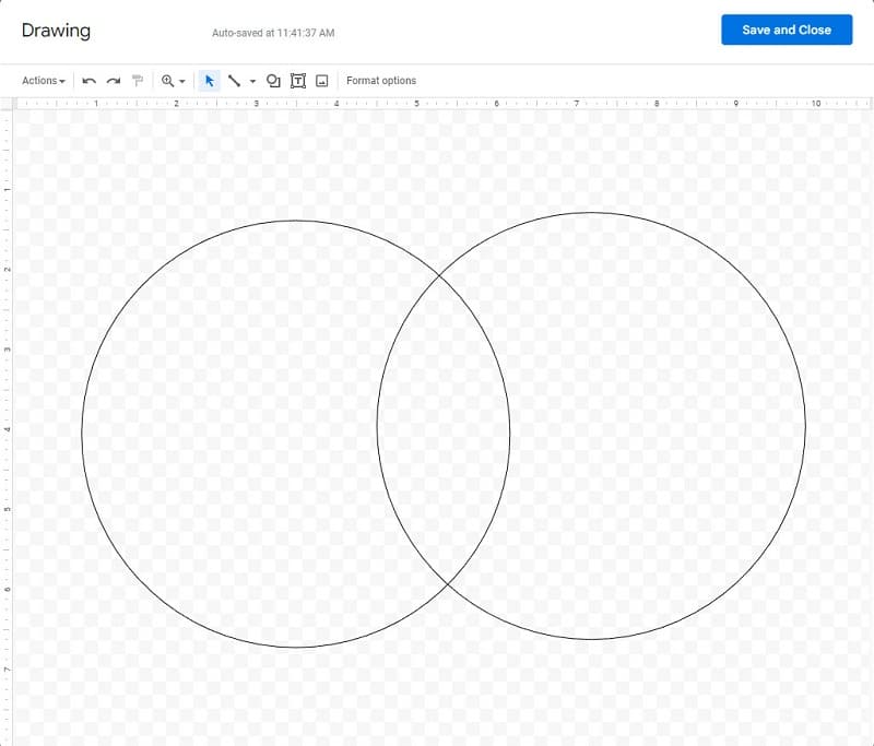 Google Docs диаграммасы