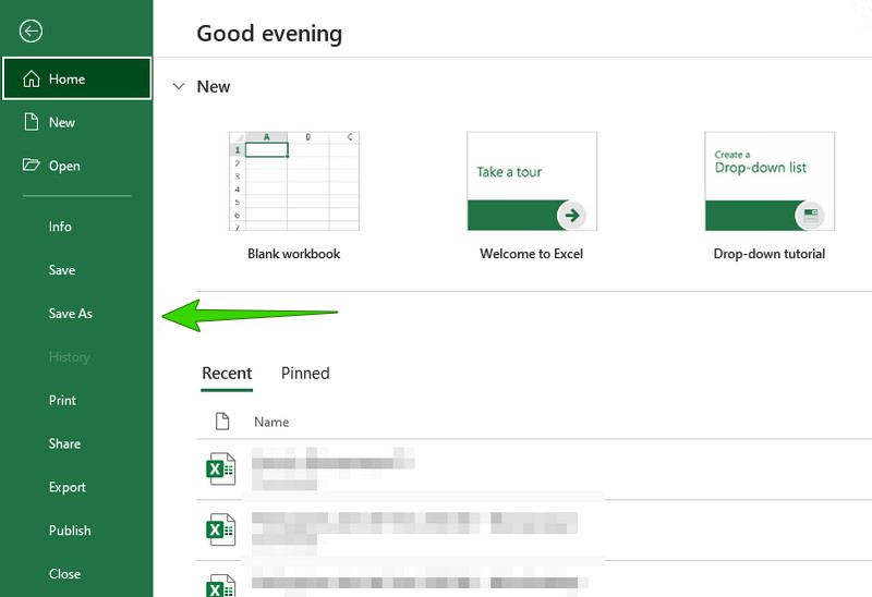 Excel حفظ هيكل السمكة