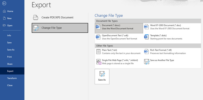 Export Org Chart MM