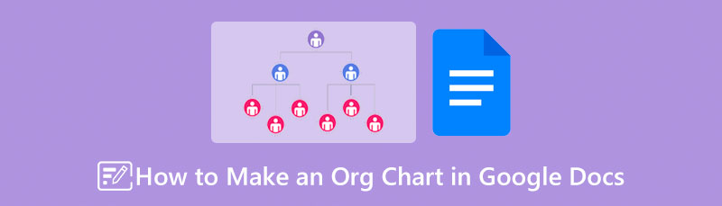 Google Docs organisationsdiagram