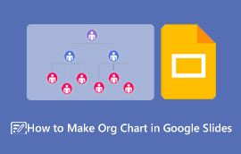 Google Slides organisationsdiagram