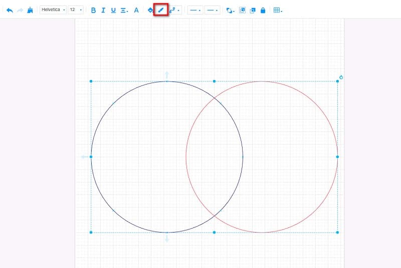 Linienfarbe