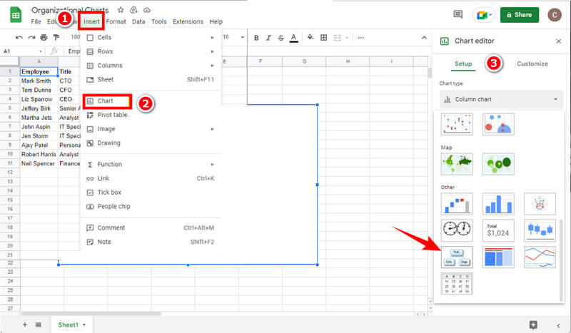 Org Chart Template