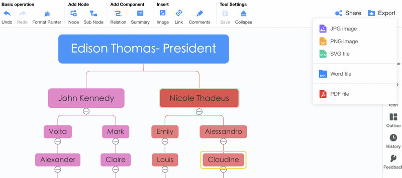 Save Org Chart