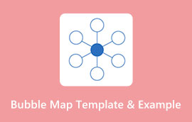 बबल नक्शा टेम्प्लेट उदाहरण