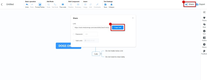 复制链接 在 Excel 中制作决策树