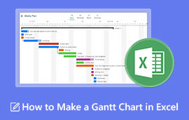 Siart Gantt Excel