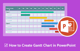 Diagrama Gantt Powerpoint