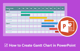 Diagrama de Gantt Powerpoint