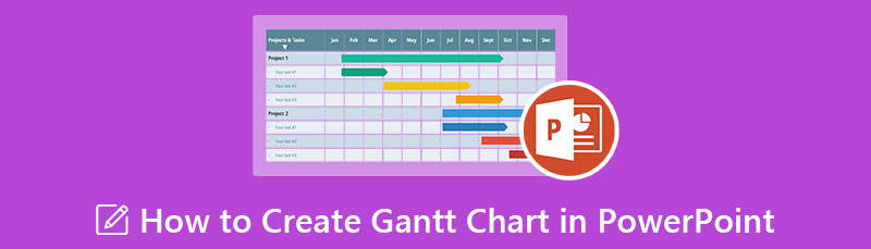 แผนภูมิแกนต์ PowerPoint