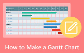 Kā izveidot Ganta diagrammu