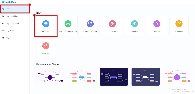 Новый вариант MindMap