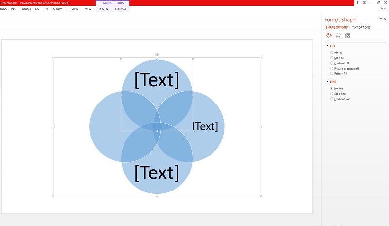 Formas de formato