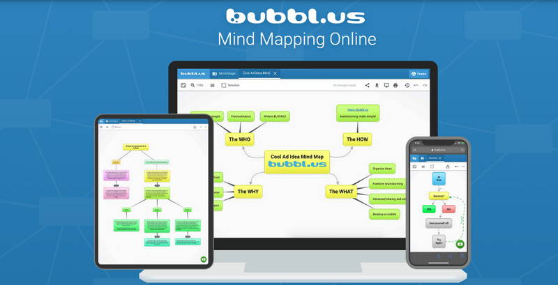 Online Bubbles Bubliny