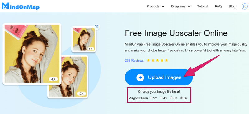 Online Upload Photo Section