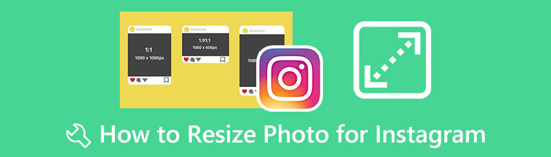 Instagram के लिए फ़ोटो का आकार बदलें