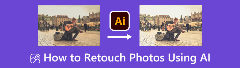 AI retuširanje fotografija