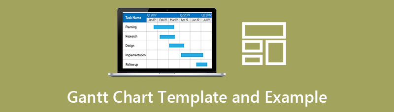 Gantt Chart შაბლონის მაგალითი