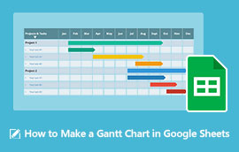 Гант диаграммасы Google Sheets