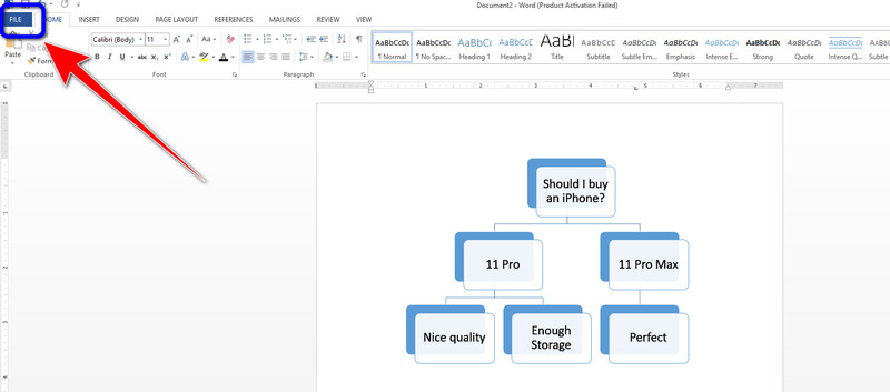 MS Word ಅನ್ನು ಉಳಿಸಿ