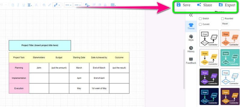 Final Step Saving Process