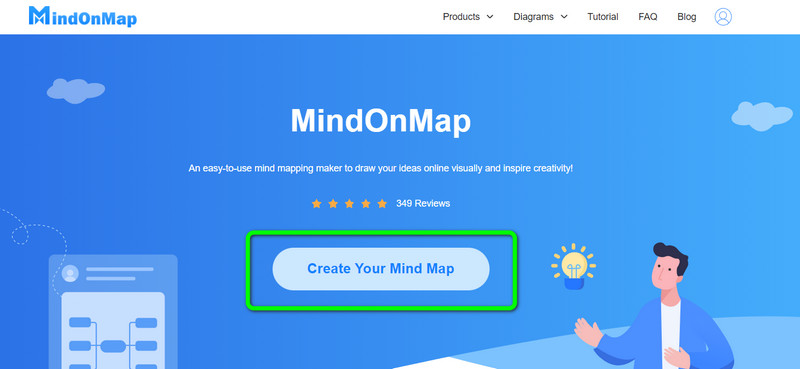 Mind Map ခလုတ်ကို ဖန်တီးပါ။