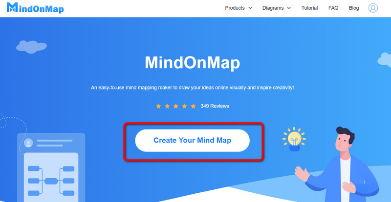 MindOnMap ایجاد کنید