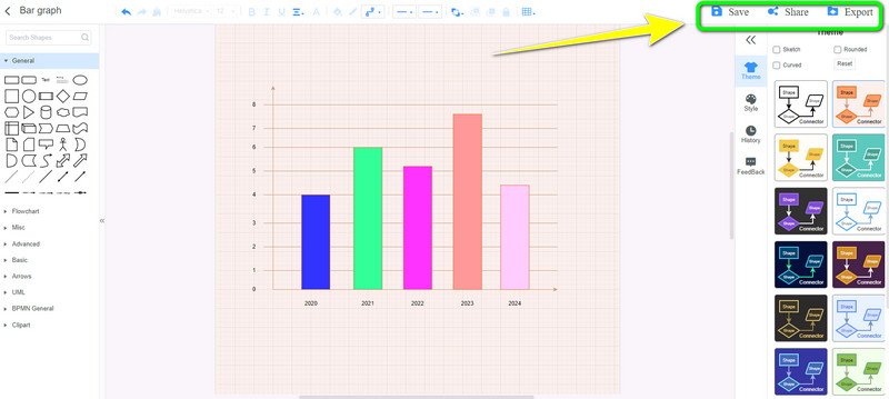 Enregistrer le graphique à barres