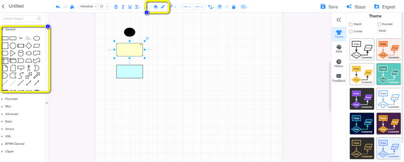 Diagramma iniziale