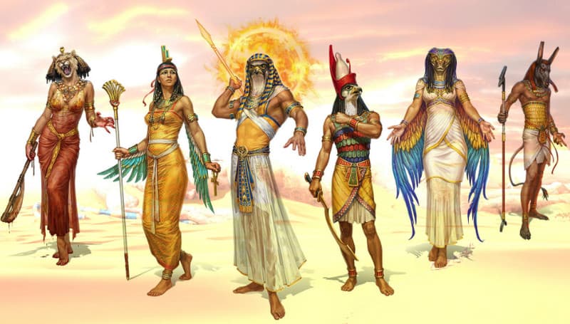 Εισαγωγή Αιγύπτιοι Θεοί