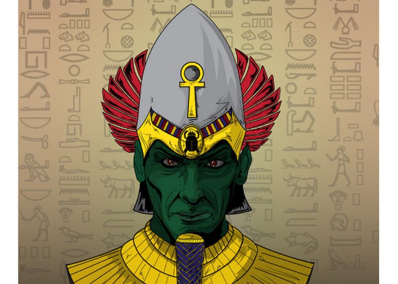 Osiris egyptiske gud