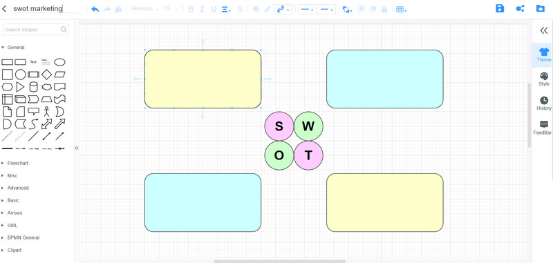 MindOnMap मार्केटिङ SWOT