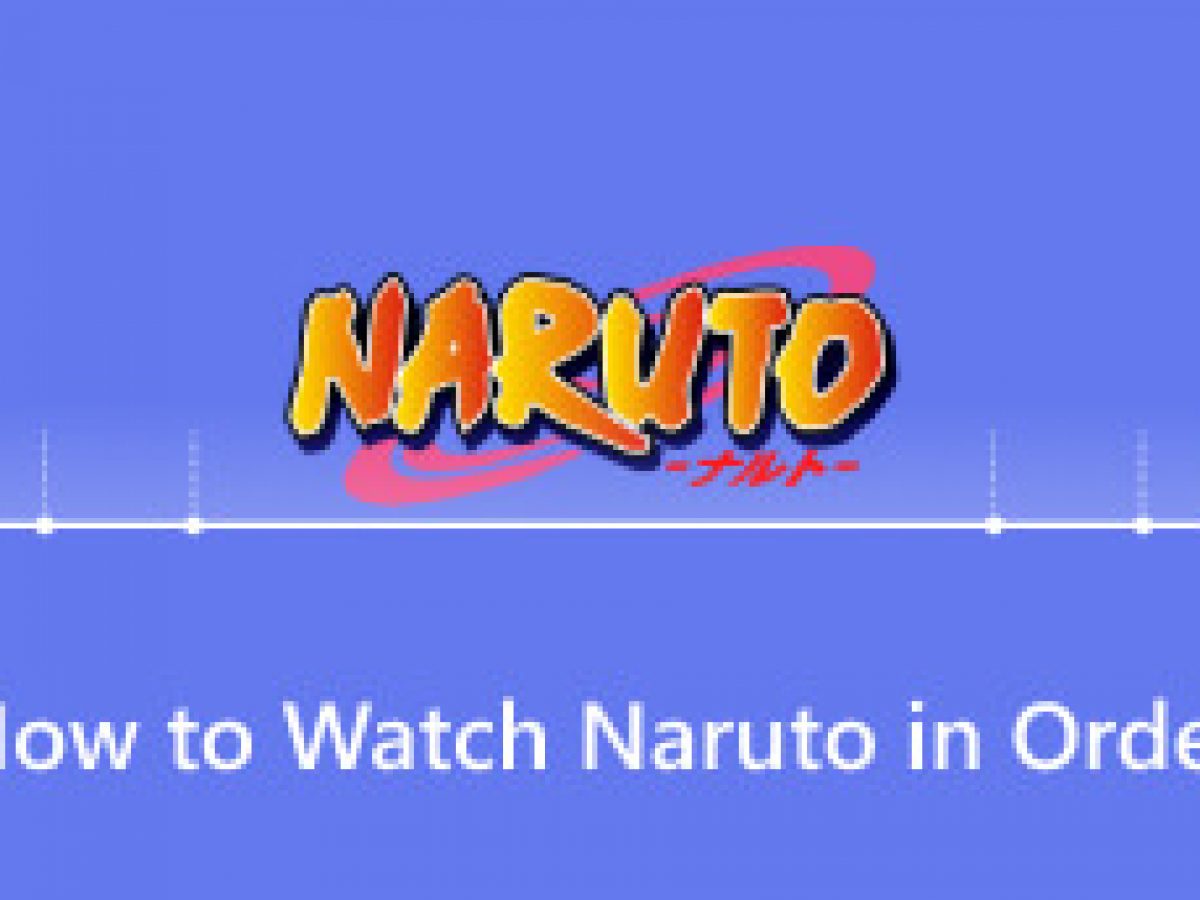 How to watch Naruto in order