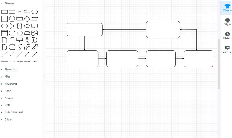 Imaxe da interface MindOnMap