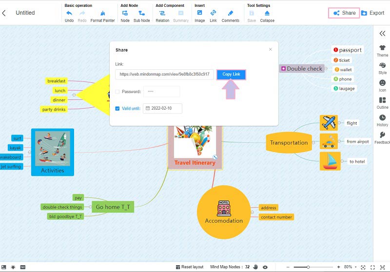 Spider Diagram Mind Map Share