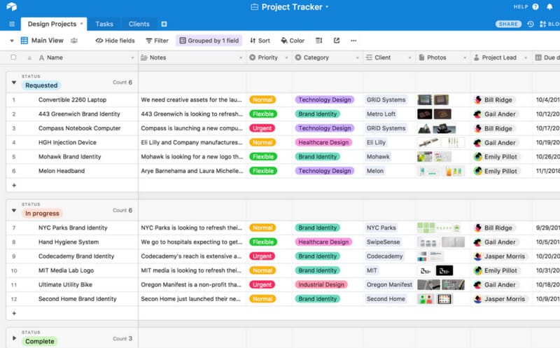 Software de planificación estratéxica Airtbale