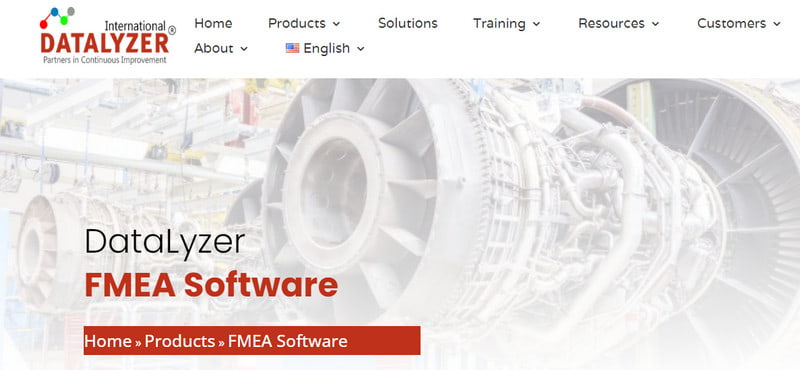 Logiciel FMEA Datalyzer