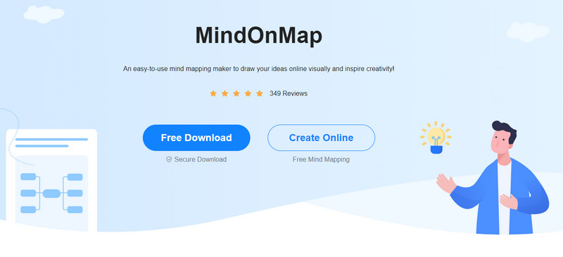 MindOonMap võrguühenduseta veebiversioon