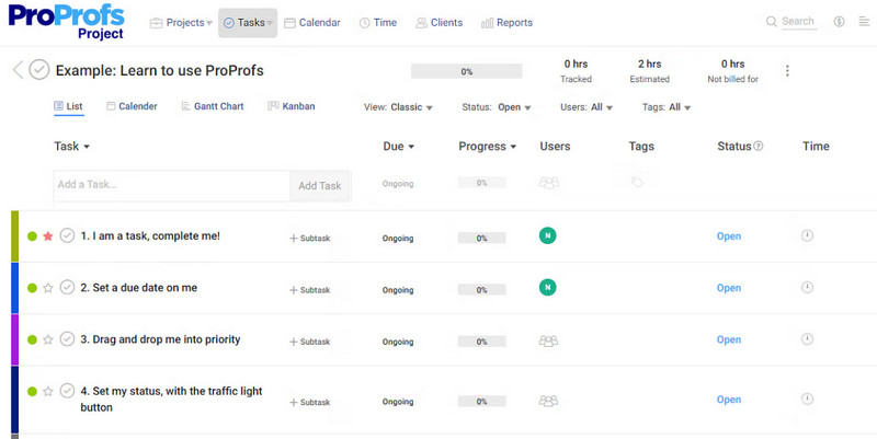 เครื่องมือ Propofs Agile