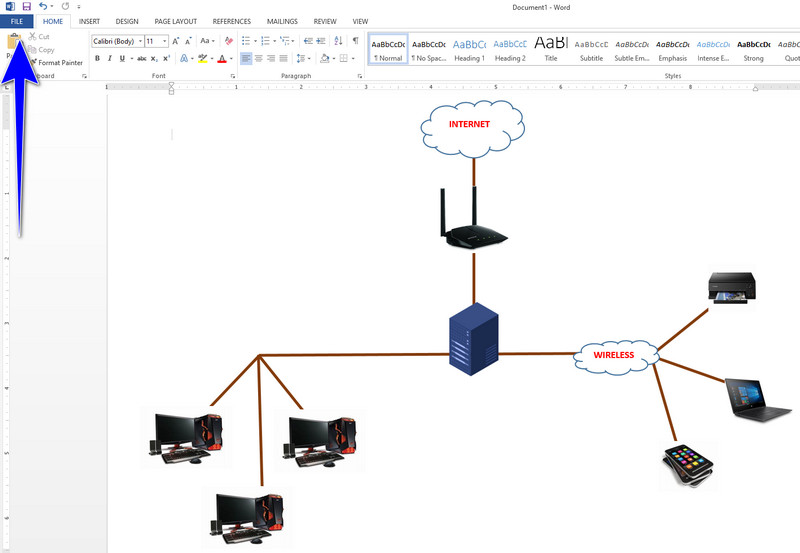 Stoor Diagram Word