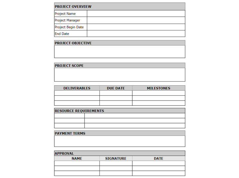 Modelo de declaração de trabalho