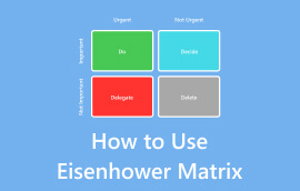 How to Use Eisenhower Matrix