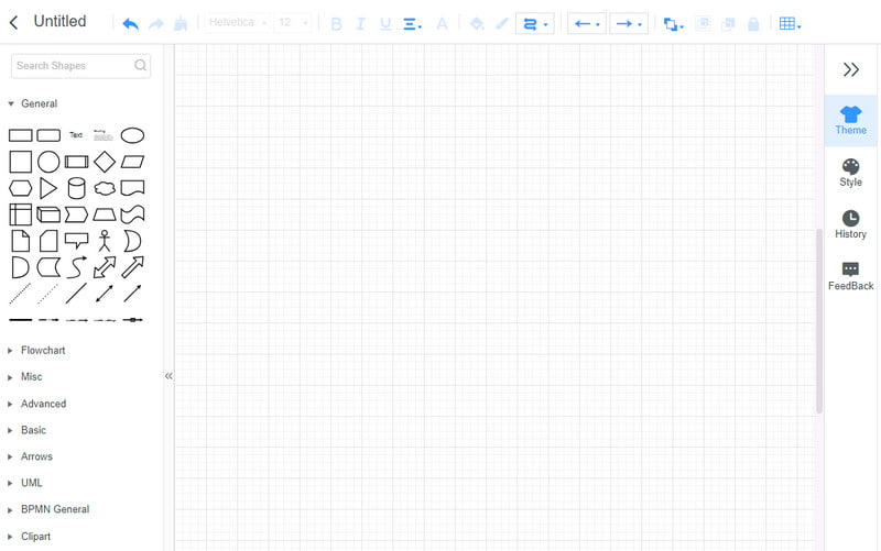 Inizia a creare diagramma