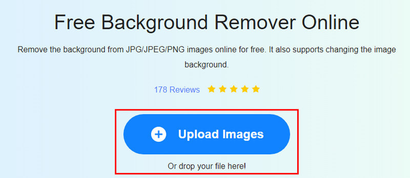 Choose the Upload Images