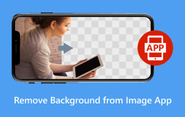Elimina el fons de l'aplicació Imatge