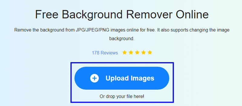 Upload Image Option to Click