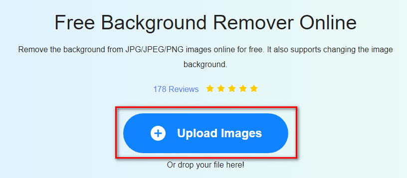 Upload Images Option