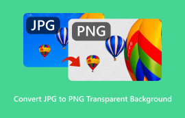 Convertiți JPG în PNG fundal transparent