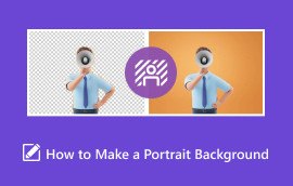 How to Make Portrait Background